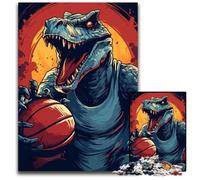 Puzzles pour Adultes Dragon de Basketball Fantastique Puzzles en Papier pour Adultes Activité éducative pour Les compétences cognitives Amélioration des compétences cognitives 1000 pièces (38 x 26cm)