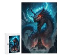 Puzzles pour Adultes Dragon's Roar Mythical Fantasy Artwork Puzzles pour Adultes : Anti-Stress, Difficile Et Stimulant, pour des Soirées Jeux en Famille 300 PCS