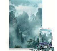 Puzzles pour Adultes du Parc National de Zhangjiajie, 1000 pièces, activité de Loisirs et de développement cérébral, Assemblage Facile, Joyeux Noël (50x75cm)