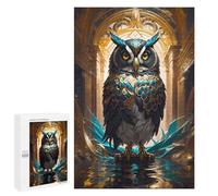 Puzzles pour Adultes Elegant Owl Puzzles pour Adolescents, Jouets Anti-Stress, Décoration Murale, Cadeaux Uniques pour Anniversaire Et Noël 1000 PCS