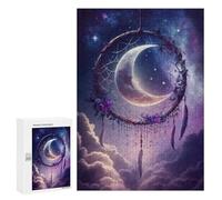Puzzles pour Adultes Enchanted Celestial Dreamcatcher -1 Puzzles pour Adolescents, Jouets Anti-Stress, Décoration Murale, Cadeaux Uniques pour Anniversaire Et Noël 300 PCS