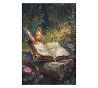 Puzzles pour Adultes Enchanted Forest Book Puzzle pour Adultes - Jeu Manuel pour Améliorer La Mémoire - Cadeaux Uniques pour Un Anniversaire Ou Noël
