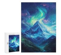 Puzzles pour Adultes Enchanted Mountain Landscape Puzzle pour Adolescents Améliore La Mémoire Difficile Et Stimulant Idéal comme Cadeau 300 PCS