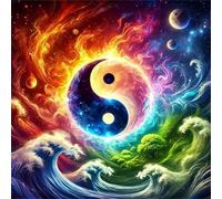 Puzzles pour Adultes Enfant 120 pièces Nature Cosmique 45x45cm, Jigsaw Puzzle Adulte 120 Pieces Jeu éducatif Défi Jouet, Puzzles Familiaux de Divertissement à Domicile