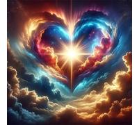 Puzzles pour Adultes Enfant 150 pièces Amour de rêve 65x65cm, Jigsaw Puzzle Adulte 150 Pieces Jeu éducatif Défi Jouet, Puzzles Familiaux de Divertissement à Domicile