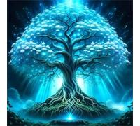 Puzzles pour Adultes Enfant 300 pièces Arbre énergétique 35x35cm, Jigsaw Puzzle Adulte 300 Pieces Jeu éducatif Défi Jouet, Puzzles Familiaux de Divertissement à Domicile