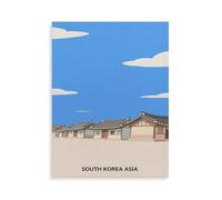 Puzzles pour Adultes Enfants 1000 Pièces Puzzle，Corée du Sud, Asie，Jeu De Puzzle Difficile（75x50cm）-HL34