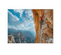 Puzzles pour Adultes Enfants Puzzle 1000 Pièces，Passion en Ascension - Escalade Libre，Puzzles Jeu De Puzzle Stimulant（38x26cm）-AA27