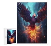 Puzzles pour Adultes Epic Rainy Phoenix Puzzle pour Adultes - Décoration Murale - Idéal comme Cadeau 500 PCS