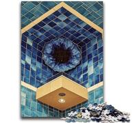 Puzzles pour Adultes et Adolescents, 1 000 pièces, Art psychédélique, Jeu éducatif, Jouet de défi, décoration Murale, Cadeaux d'anniversaire et de Noël Uniques, 50x75cm