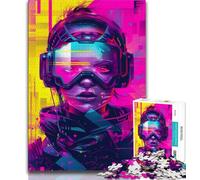 Puzzles pour Adultes et Adolescents, 1 000 pièces, Guerrier mécanique, Jeu Stimulant, idéal comme Cadeau pour Toute la Famille, 38x52cm