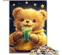 Puzzles pour Adultes et Adolescents, 1 000 pièces, Ours en Peluche, Aide Le Cerveau à exercer, Jouets addictifs pour cultiver la Patience, décoration Parfaite, 38x26cm