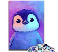 Puzzles pour Adultes et Adolescents, 1 000 pièces, Puzzle bébé Pingouin, Jeu Stimulant et éducatif en Famille pour Anniversaire et Noël, 50x75cm