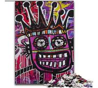 Puzzles pour Adultes et Adolescents, 1 000 pièces, Style Basquiat, Jeu Stimulant, idéal comme Cadeau pour Toute la Famille, 38x26cm