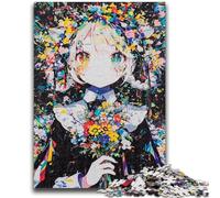 Puzzles pour Adultes et Adolescents, 1 000 pièces, thème animé Japonais, Jeux éducatifs, décoration d'intérieur, Cadeau d'anniversaire, Art Mural, 26x38cm