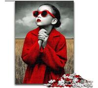 Puzzles pour Adultes et Adolescents 1000 pièces Art Humain, Jeu Stimulant et Jeu Familial avec Affiche Assortie et Feuille de Questions 50x75cm