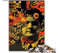Puzzles pour Adultes et Adolescents 1000 pièces Art psychédélique, adaptés aux Personnes de 14 Ans et Plus Jeux éducatifs Cadeaux Secret Santa (Taille 50x75cm)