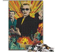 Puzzles pour Adultes et Adolescents 1000 pièces Art psychédélique, Jouet éducatif et décompressant, idéal comme Cadeau pour Toute la Famille (Taille 50x75cm)