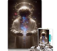 Puzzles pour Adultes et Adolescents 1000 pièces Astronaute Fantastique, Jouets éducatifs, Jeux Anti-Stress, Collection d'artistes, Beaux-Arts (75x50cm)
