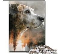 Puzzles pour Adultes et Adolescents, 1000 pièces, Chien de Montagne, Jouets de Divertissement Familial, idéal comme Cadeau pour Toute la Famille à partir de 14 Ans (Taille 50x75cm)