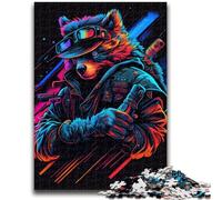 Puzzles pour Adultes et Adolescents 1000 pièces Cool Bear Family Fun pour est idéal comme Cadeau pour Toute la Famille pour et 14 Ans et Plus 50x75cm