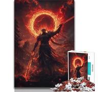 Puzzles pour Adultes et Adolescents 1000 pièces Dieu de la Mort, Jouet éducatif intellectuel décompressant, idéal comme Cadeau pour Toute la Famille 38x26cm