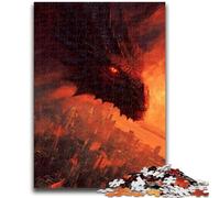 Puzzles pour Adultes et Adolescents 1000 pièces Fantasy Dragon Family Fun pour est idéal comme Cadeau pour Toute la Famille pour et 14 Ans et Plus 26x38cm