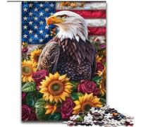 Puzzles pour Adultes et Adolescents 1000 pièces Fantasy Eagle, Jeu intellectuel pour développer l'amour Entre Couples à partir de 14 Ans 50x75cm