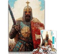 Puzzles pour Adultes et Adolescents, 1000 pièces, Fantasy Knight, Difficile à réaliser, mais Amusant et Humoristique, idéal pour Un Anniversaire ou Un Cadeau Unique (75x50cm)