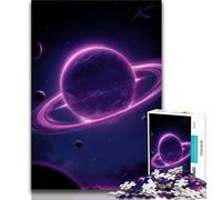 Puzzles pour Adultes et Adolescents, 1000 pièces, Galaxie Violette, Anti-Stress, défi Difficile, idéal comme Cadeau pour Toute la Famille (75x50cm)