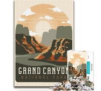 Puzzles pour Adultes et Adolescents 1000 pièces Parc National du Grand Canyon, Jouets éducatifs, Jeux Anti-Stress, Collection d'artistes, Beaux-Arts (75x50cm)
