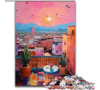Puzzles pour Adultes et Adolescents, 1000 pièces, Peinture à l'huile, Jouets de Divertissement Familial, idéal comme Cadeau pour Toute la Famille (14 Ans et Plus) (Taille 26x38cm)