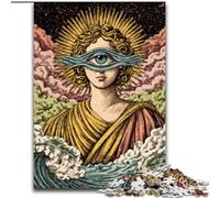 Puzzles pour Adultes et Adolescents 1000 pièces Personnages de Tarot, Jeu intellectuel pour renforcer l'amour Entre Couples à partir de 14 Ans 26x38cm