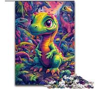 Puzzles pour Adultes et Adolescents, 1000 pièces, Puzzle bébé Dinosaure, Jouets de Divertissement Familial, idéal comme Cadeau pour Toute la Famille à partir de 14 Ans (Taille 26x38cm)