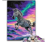 Puzzles pour Adultes et Adolescents, 1000 pièces, Puzzle Dream Zebra, Jeux éducatifs, décoration d'intérieur, Cadeau d'anniversaire, Art Mural, 38x52cm