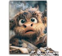 Puzzles pour Adultes et Adolescents 1000 pièces Puzzle Duo d'oiseaux colorés pour 14 Ans et Plus Difficile à compléter mais Amusant et Humoristique Cadeau d'anniversaire 38x26cm