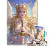 Puzzles pour Adultes et Adolescents, 1000 pièces, thème Anime Angel, Anti-Stress, défi Difficile, idéal comme Cadeau pour Toute la Famille (38x26cm)