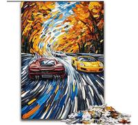 Puzzles pour Adultes et Adolescents 1000 pièces Voiture de Sport Cool, Casse-tête pour décoration Murale, Cadeaux d'anniversaire et de Noël Uniques pour Les 14 Ans (Taille 50x75cm)