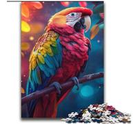 Puzzles pour Adultes et Adolescents 2000 pièces Perroquet Animal, Difficile à compléter mais Amusant et Humoristique, Cadeau d'anniversaire, Cadeaux, Art Mural 70x100cm