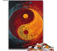 Puzzles pour Adultes et Adolescents 2000 pièces Yin et Yang Tai Chi pour Les 14 Ans et Plus Jouet éducatif intellectuel décompressant Excellent Cadeau 70x100cm