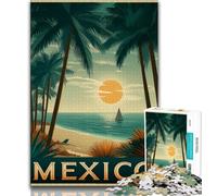 Puzzles pour Adultes et Adolescents, Affiches du Monde, Jouets éducatifs, Anti-Stress, adaptés à la décoration de Bureau, 50x75cm