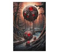 Puzzles pour Adultes Et Adolescents Alien Invasion on Earth Puzzles pour Adultes, Jeu Familial Difficile, Défi Idéal comme Cadeau 75x50cm/1000pcs