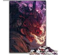 Puzzles pour Adultes et Adolescents, Anime Fox Mask Boy, Jeux, Jouets, Cadeaux d'anniversaire Uniques pour Les Enfants de 14 Ans et Plus (Taille 26x38cm)