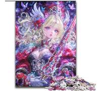 Puzzles pour Adultes et Adolescents Anime Girl Warrior, adaptés aux Personnes de 14 Ans et Plus Jeux éducatifs Cadeaux Secret Santa (Taille 50x75cm)