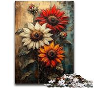 Puzzles pour Adultes et Adolescents Art Floral Difficile à compléter mais Amusant et Humoristique Anniversaire Unique et Cadeaux 26x38cm