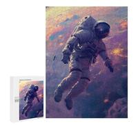 Puzzles pour Adultes Et Adolescents Astronaut Lost in Space Puzzle, Jouet, Décoration Murale, Art Mural, Cadeaux d'anniversaire Et Cadeaux Uniques 500 PCS