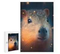 Puzzles pour Adultes Et Adolescents Capybara Animals Puzzle, Jouet, Décoration Murale, Art Mural, Cadeaux d'anniversaire Et Cadeaux Uniques 1000 PCS