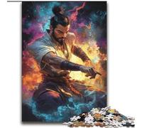 Puzzles pour Adultes et Adolescents de 2 000 pièces, Guerrier Ninja, à partir de 14 Ans, Jouet éducatif et intellectuel, idéal comme Cadeau, 70x100cm