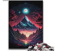 Puzzles pour Adultes et Adolescents de 2 000 pièces, Sommet de Montagne Mystique, à partir de 14 Ans Superbe Jeu de Conception Superbe Jeu de Conception Superbe Cadeau 70x100cm