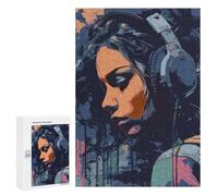 Puzzles pour Adultes Et Adolescents DJ Puzzle, Jouet, Décoration Murale, Art Mural, Cadeaux d'anniversaire Et Cadeaux Uniques 300 PCS